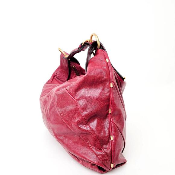 Vintage Y2K Juicy Couture Lock Large 'Gossip' Hobo Handbag - Picture 5 of 10